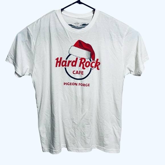 Hard Rock Cafe Other - HARD ROCK CAFE NWT Pigeon Forge Mens T-Shirt Santa Hat Limited Edition XL